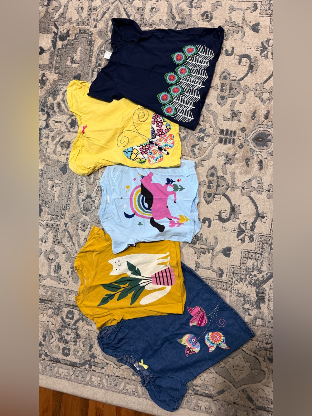 5 Hanna Andersson Short-Sleeve Tops - Picture 2 of 7